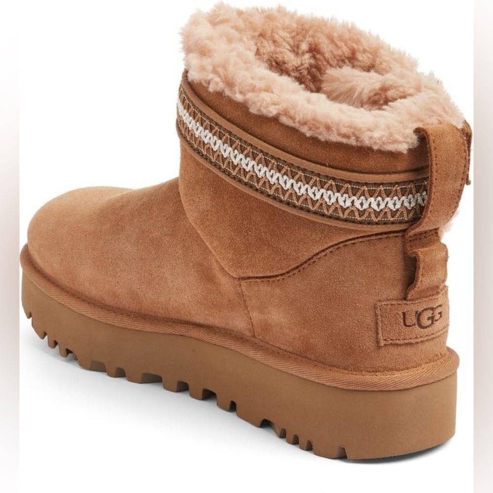 Like New! UGG Classic Ultra Mini Alpsey Boot! - Picture 4 of 10